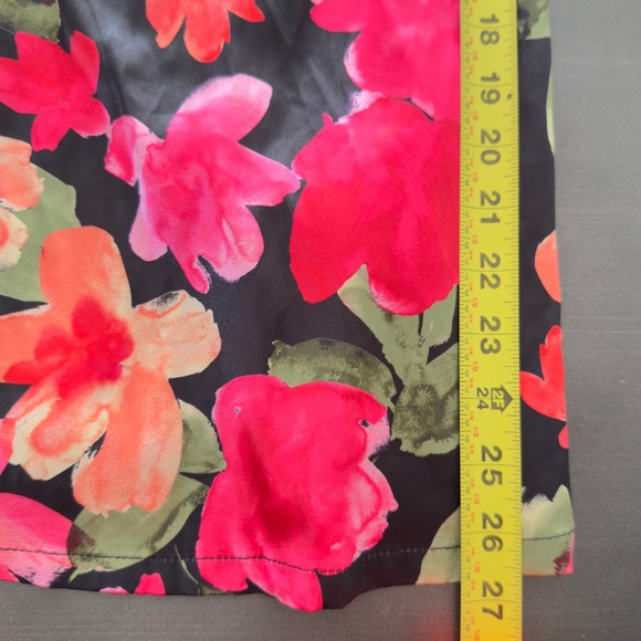 BB EXCLUSIVE LA Catch Cowl Neck Mini Dress Black Floral - Picture 13 of 13